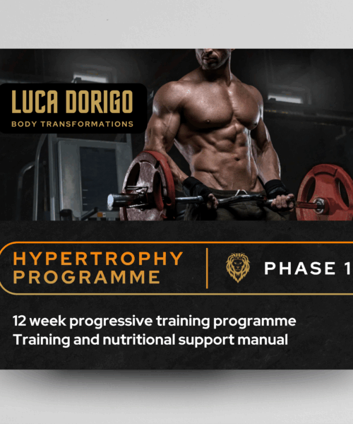Hypertrophy Programme Phase 1