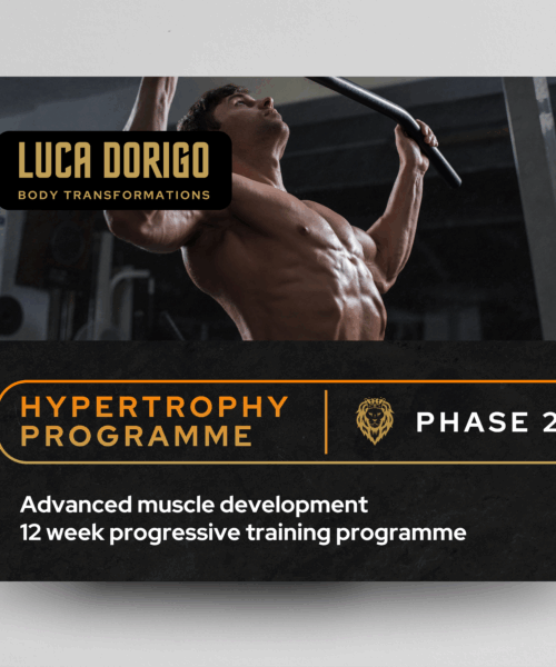 Hypertrophy Programme Phase 2